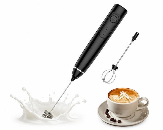 2 In 1 Electric Coffee Beater| Milk Frother And Egg Whisk| USB Electric Rechargeabl