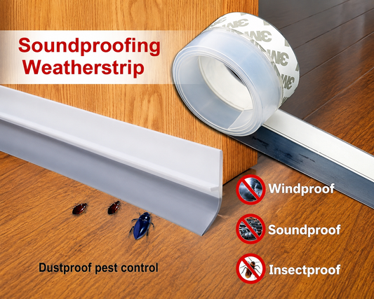 5 Meter Self Adhesive Door Seal Strip| Weatherproof Door & Window Gap Sealing Tape